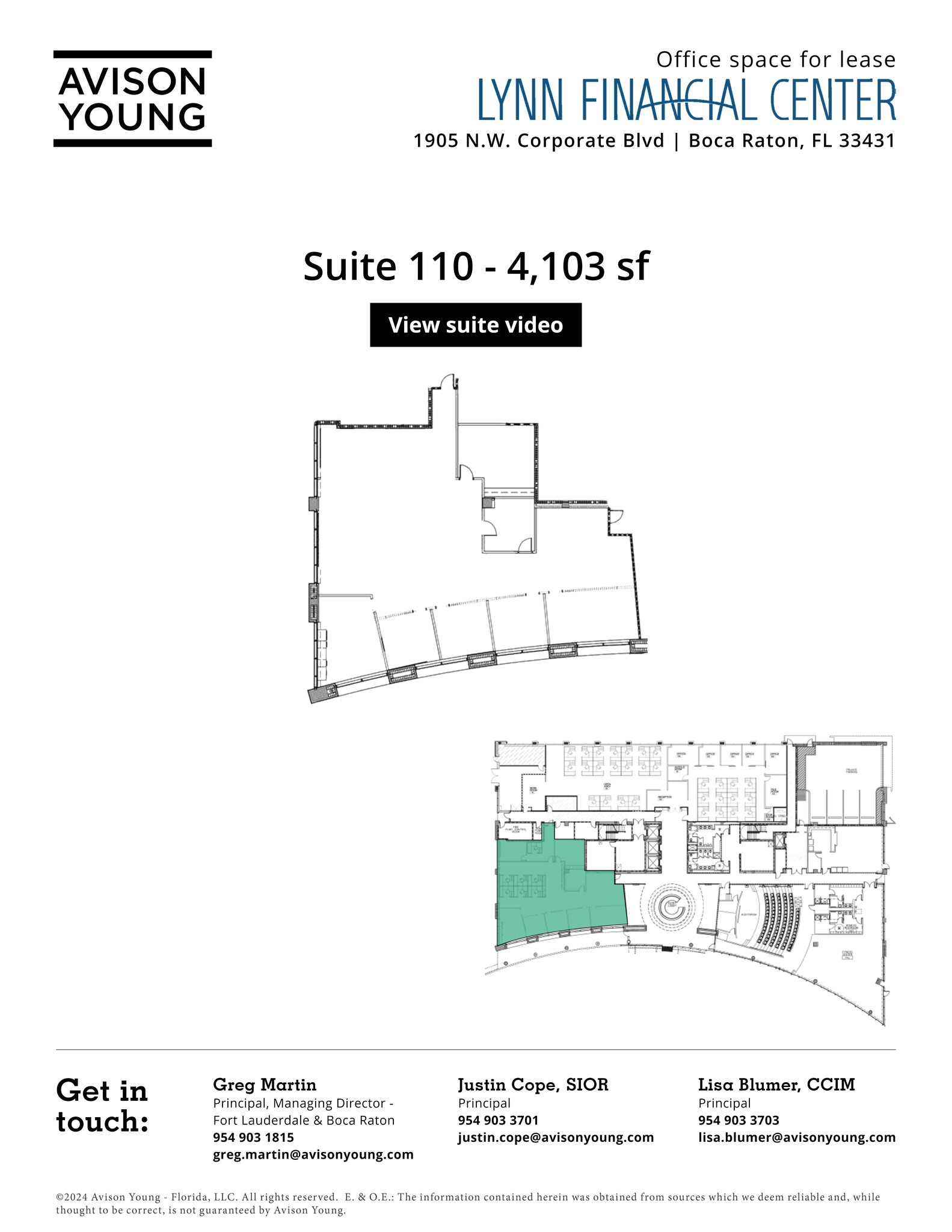 1905 NW Corporate Blvd, Boca Raton, FL à louer Plan de site– Image 1 sur 1