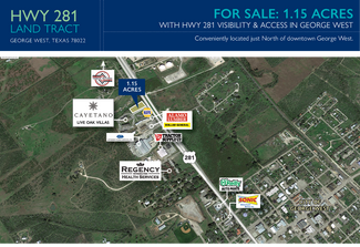 Plus de détails pour 0 Hwy 281, George West, TX - Terrain à vendre