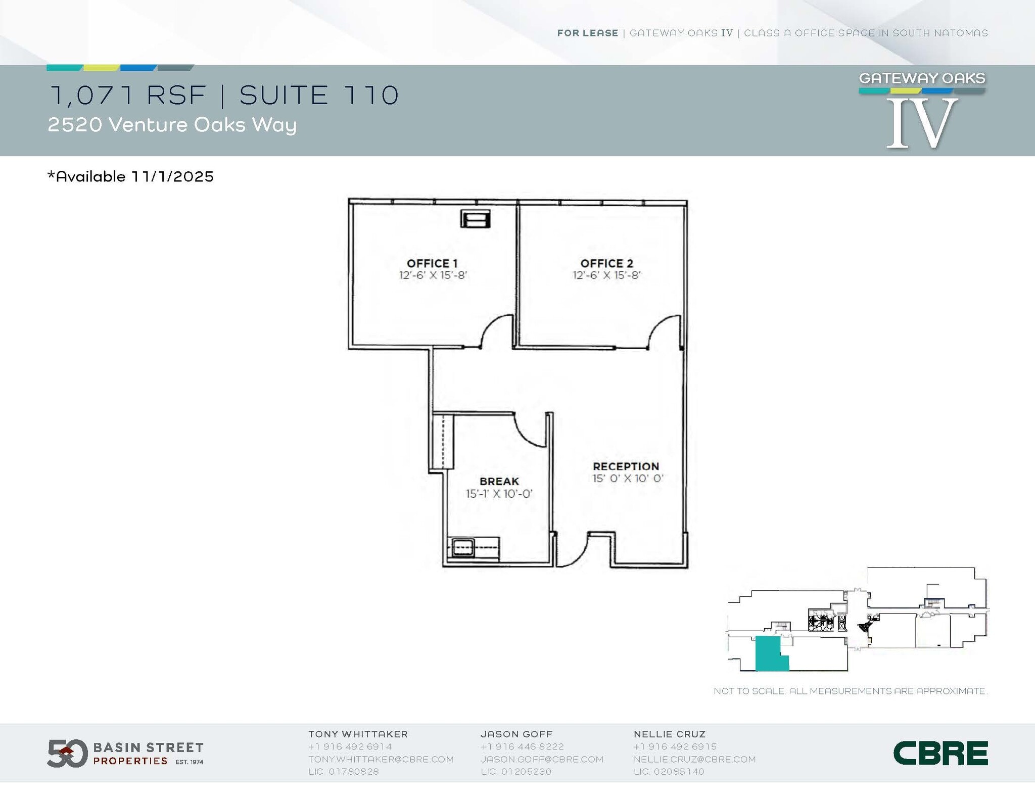 2150 River Plaza Dr, Sacramento, CA à louer Plan d’étage– Image 1 sur 1