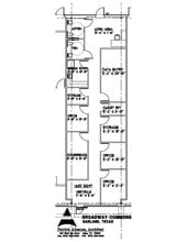 551 Broadway Commons, Garland, TX à louer Plan d’étage– Image 1 sur 1