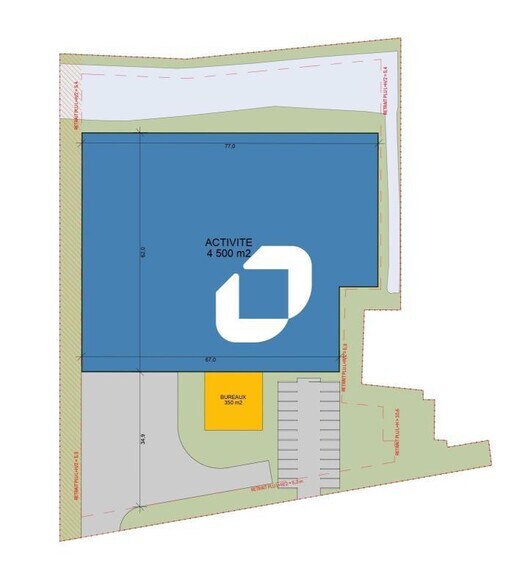 Industriel/Logistique dans Bretigny Sur Orge à louer - Plan de site – Image 2 sur 2