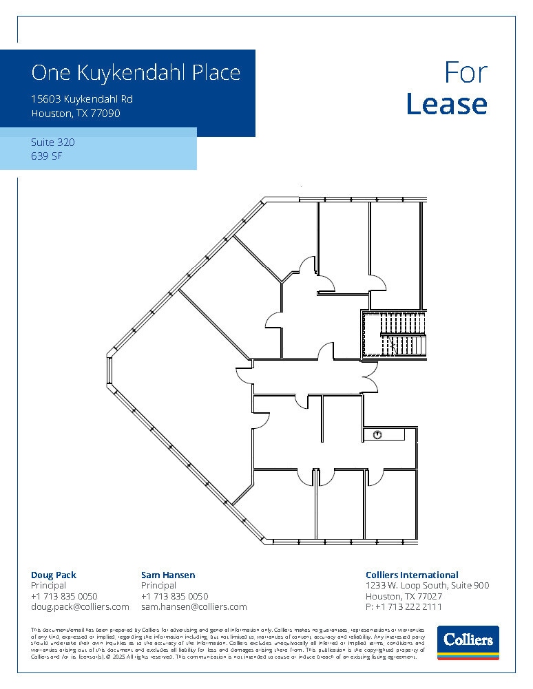15603 Kuykendahl Rd, Houston, TX à louer Plan d’étage– Image 1 sur 1