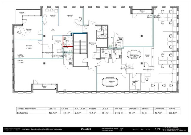 Plus de détails pour Bureau à vendre