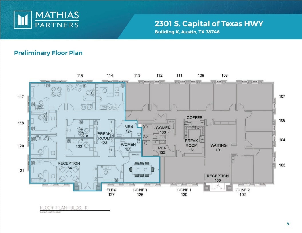 2301 Capital Of Texas Hwy S, Austin, TX à louer Plan d’étage– Image 1 sur 1