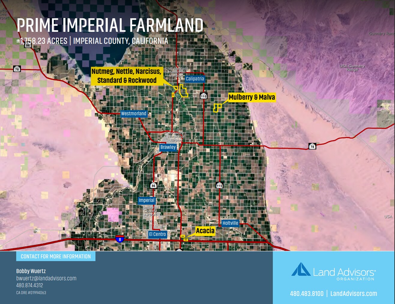 Prime Imperial Farmland portefeuille de 3 biens à vendre sur LoopNet.fr Photo de l’immeuble– Image 1 sur 8
