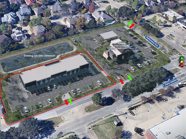 S Dairy Ashford Rd & Richmond Ave, Houston, TX à vendre - Photo de la construction – Image 3 sur 11