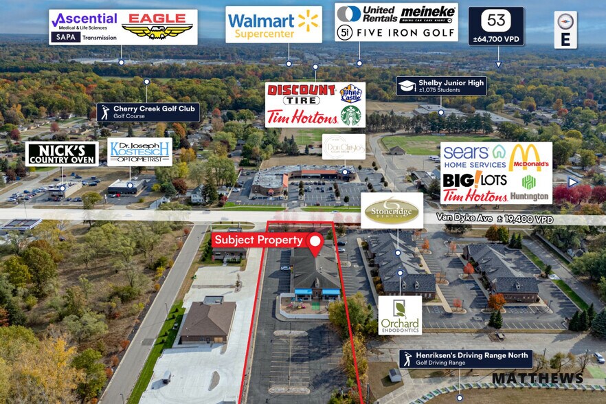 51779 Van Dyke Ave, Shelby Township, MI à vendre - Photo de l’immeuble – Image 3 sur 3