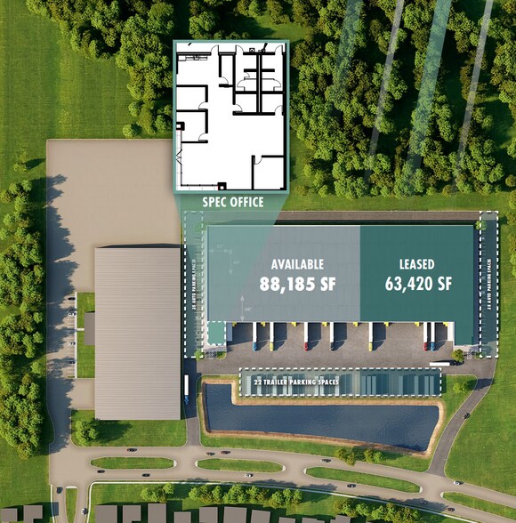 6415 Rankin Rd, Humble, TX à louer - Plan de site – Image 3 sur 5