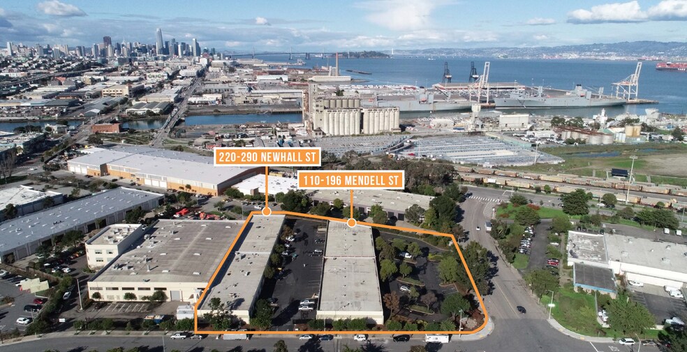 220-290 Newhall St, San Francisco, CA à louer - Photo de l’immeuble – Image 1 sur 3