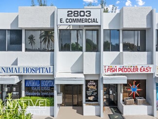 Plus de détails pour 2801-2809 E Commercial Blvd, Fort Lauderdale, FL - Bureau à louer