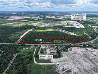 Plus de détails pour 10.76 AC +/- on FM 1283, Rio Medina, TX - Terrain à vendre