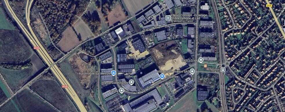 Terrain dans Frépillon à vendre - Aérien – Image 1 sur 2