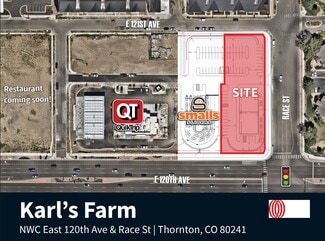 Plus de détails pour NWC East 120th Ave & Race St, Northglenn, CO - Terrain à vendre