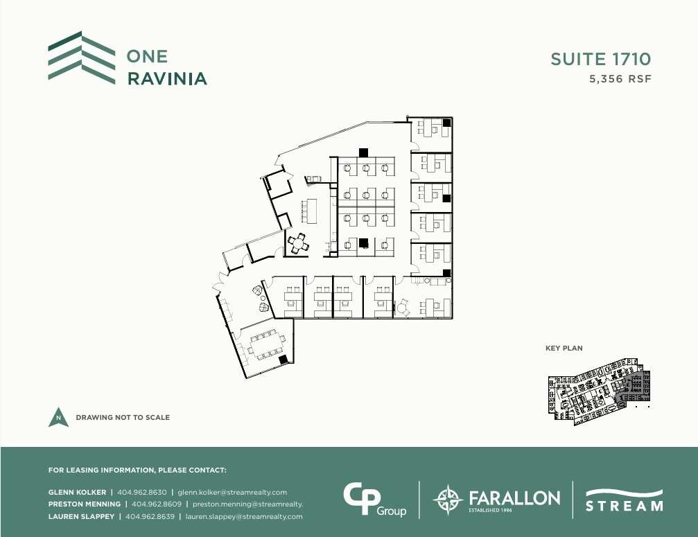 1 Ravinia Dr, Atlanta, GA à louer Plan d’étage– Image 1 sur 1
