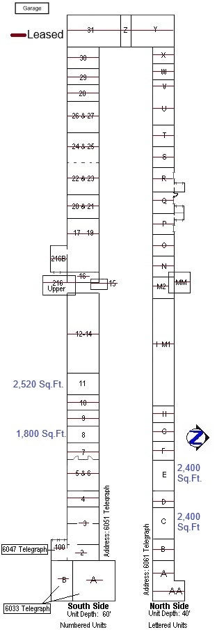 6051 Telegraph Rd, Toledo, OH à louer Plan de site– Image 1 sur 1