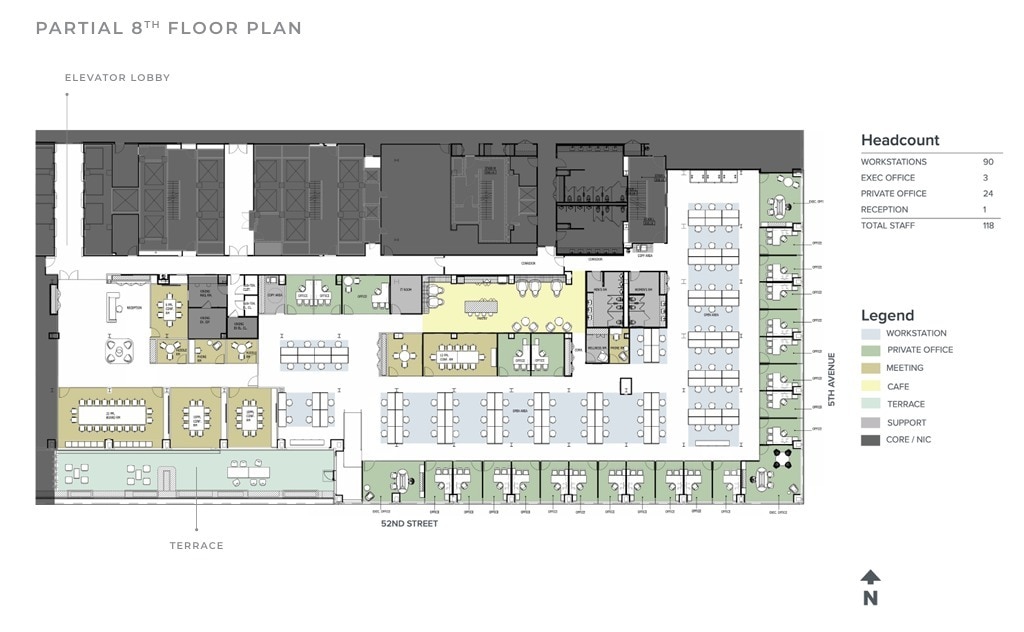 660 Fifth Ave, New York, NY à louer Plan d’étage– Image 1 sur 9