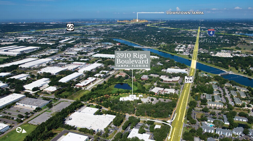 3910 Riga Blvd, Tampa, FL à vendre - Aérien – Image 1 sur 11