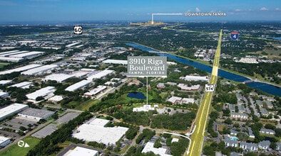 3910 Riga Blvd, Tampa, FL - Vue aérienne vue de carte - Image1