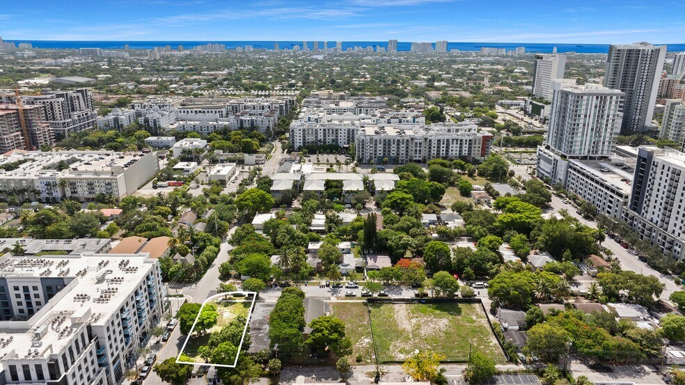449 NE 1st Ave, Fort Lauderdale, FL à vendre - Aérien – Image 3 sur 4