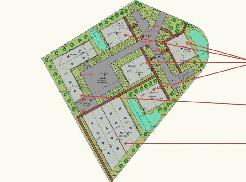 Local d'activités dans Belbeuf à vendre - Plan de site – Image 3 sur 3