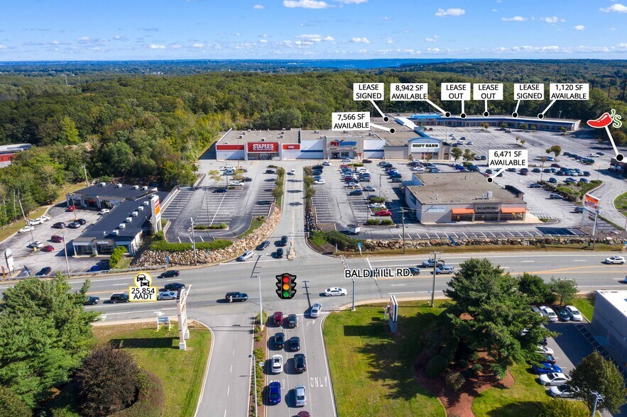 1276 Bald Hill Rd, Warwick, RI à louer - Photo de l’immeuble – Image 1 sur 10