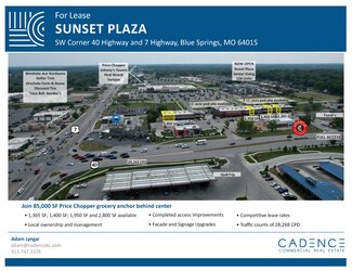 Plus de détails pour 746-802 W 40 Hwy, Blue Springs, MO - Local commercial à louer