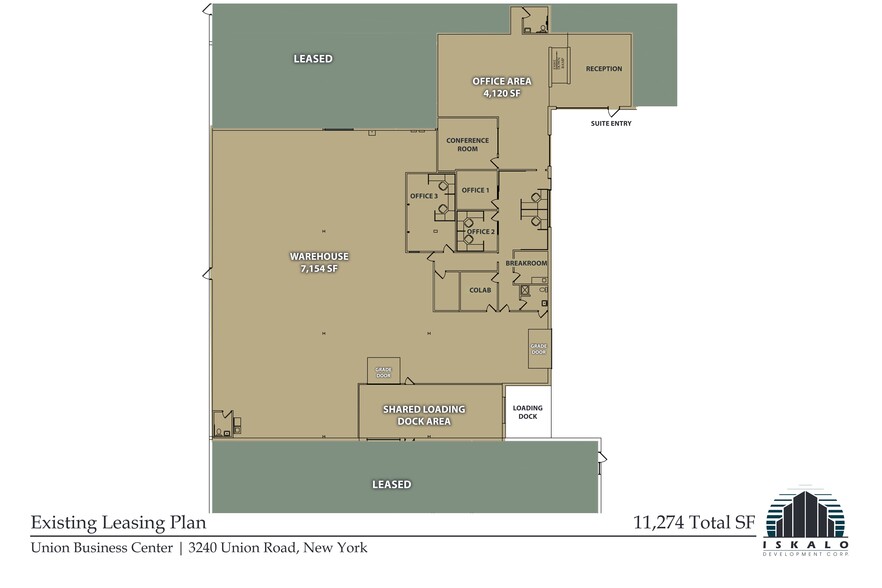 3230-3268 Union Rd, Cheektowaga, NY à louer - Plan de site – Image 3 sur 3