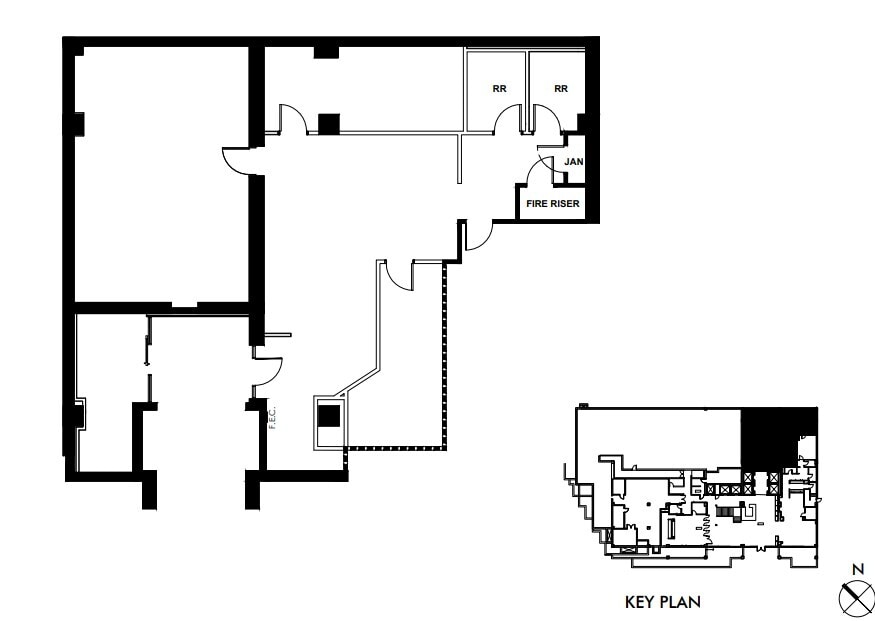 1845 Woodall Rodgers Fwy, Dallas, TX à louer Plan d’étage– Image 1 sur 1