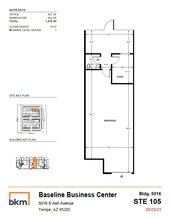 5024 S Ash Ave, Tempe, AZ à louer Plan d’étage– Image 1 sur 1