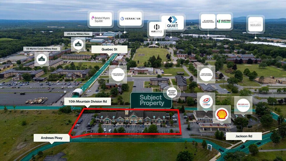 2-34 Andrews Pky, Devens, MA à vendre - Aérien – Image 2 sur 2