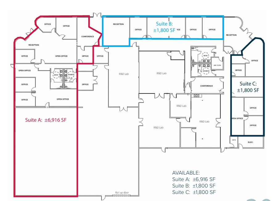 30 Lindbergh Ave, Livermore, CA à louer Plan d’étage– Image 1 sur 1