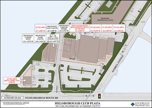 390 Route 206, Hillsborough, NJ à louer Plan de site– Image 1 sur 1