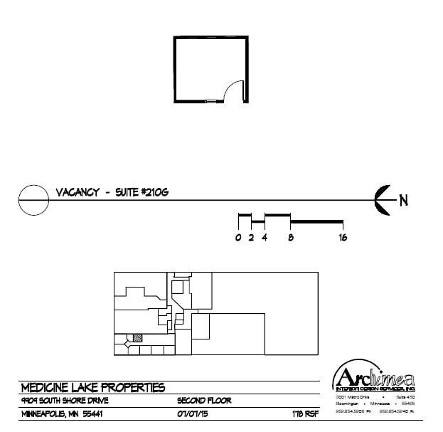 9900 13th Ave N, Plymouth, MN à louer Plan d’étage– Image 1 sur 1
