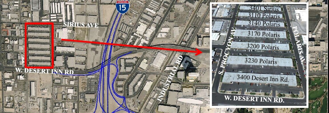 3230 Polaris Ave, Las Vegas, NV à louer Photo principale– Image 1 sur 10