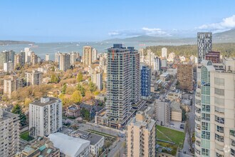 1438 Robson St, Vancouver, BC - VUE AÉRIENNE  vue de carte