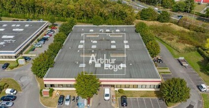 Bondoufle, ESS - Vue aérienne  vue de carte