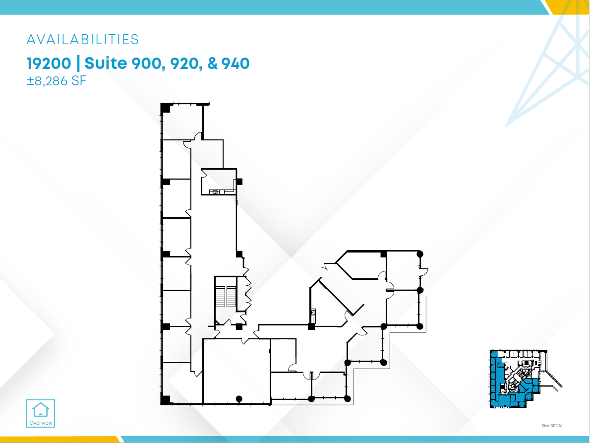 19100-19200 Von Karman Ave, Irvine, CA à louer Plan d’étage– Image 1 sur 1