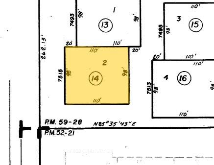 7515 Reese Rd, Sacramento, CA à louer - Plan cadastral – Image 2 sur 4