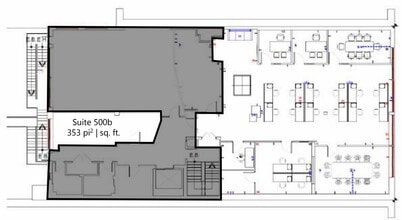 4428-4434 Boul Saint-Laurent, Montréal, QC à louer Plan d’étage– Image 1 sur 1