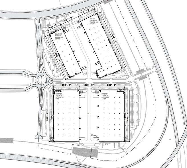 Hwy 71 & Hwy 130, Garfield, TX à louer - Plan de site – Image 2 sur 4