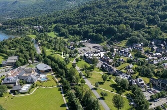 Loudenvielle, HP - Vue aérienne  vue de carte