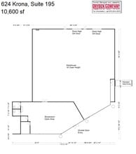 624 Krona Dr, Plano, TX à louer Plan d’étage– Image 1 sur 1