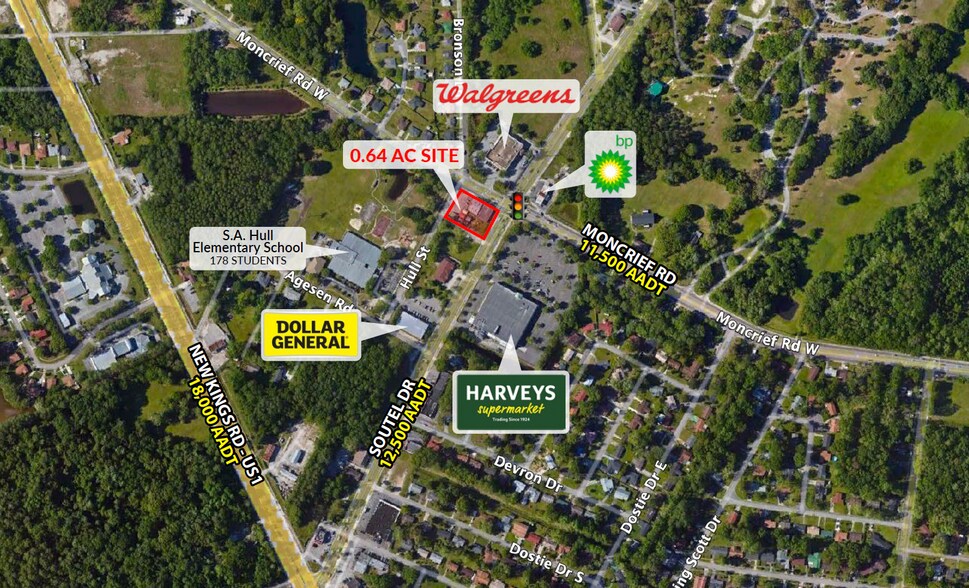 5402 Moncrief Rd W, Jacksonville, FL à vendre - Photo de l’immeuble – Image 3 sur 4