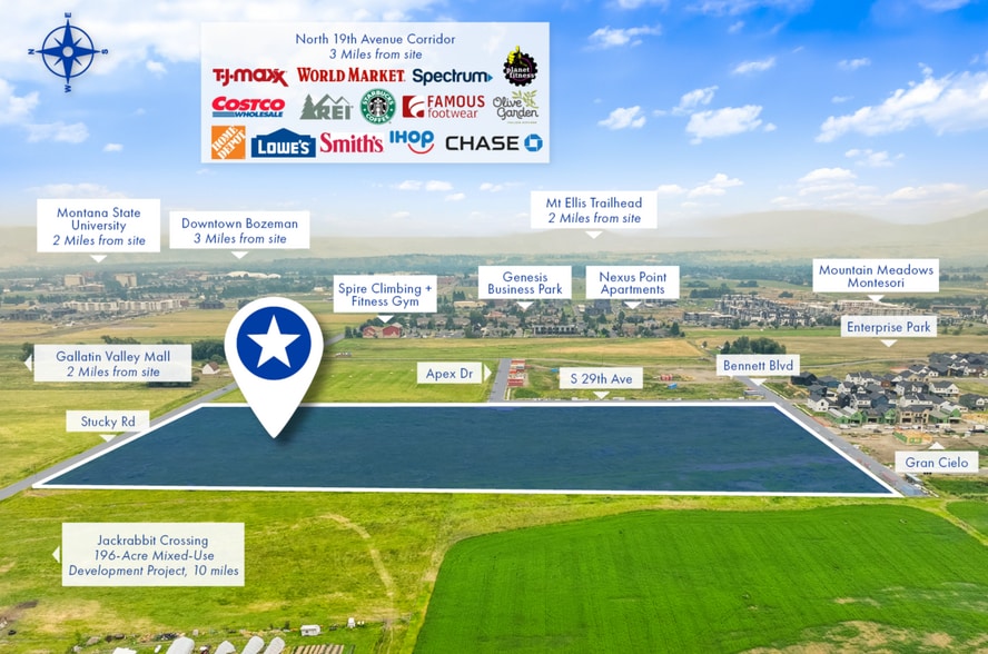 3000 Stucky Rd, Bozeman, MT à vendre - Aérien – Image 3 sur 3