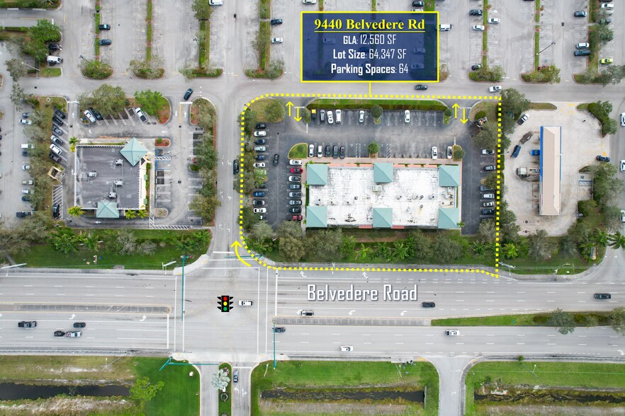 9940 Belvedere Rd, Royal Palm Beach, FL à vendre - Photo de l’immeuble – Image 3 sur 6