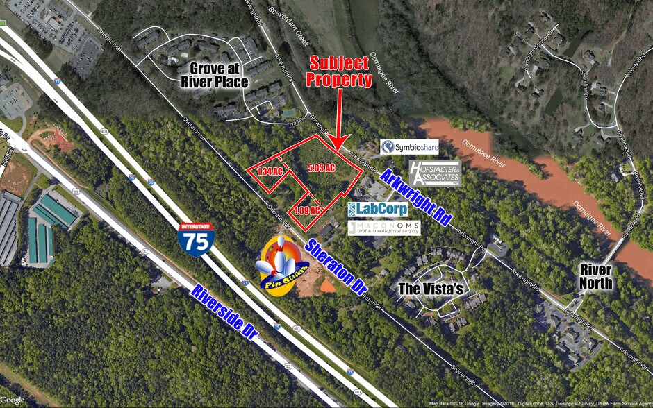 4325 Sheraton, Macon-Bibb, GA à vendre - Aérien – Image 3 sur 4