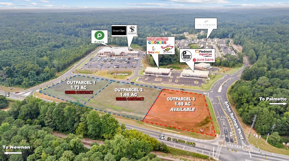 Arbor Spring Cir, Newnan, GA à vendre Photo principale– Image 1 sur 6