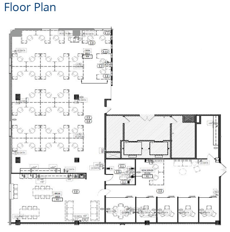 110 E 9th St, Los Angeles, CA à louer Plan d’étage– Image 1 sur 7