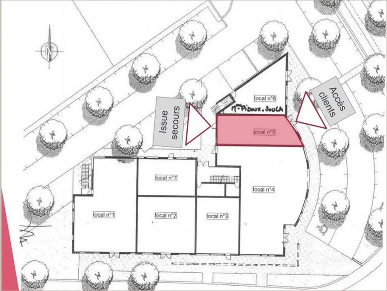 1 Rue De La Paderne, Tournefeuille à louer - Plan de site – Image 2 sur 5