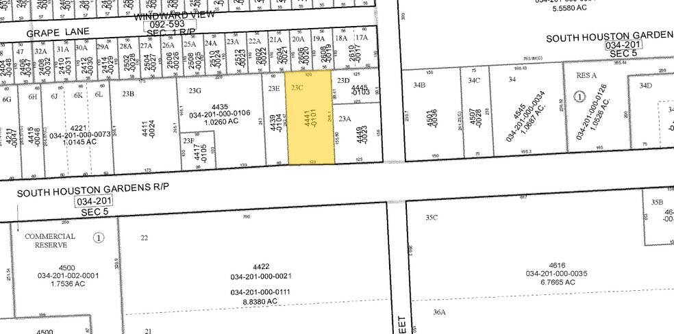 4441 Spencer Hwy, Pasadena, TX à louer - Plan cadastral – Image 2 sur 4